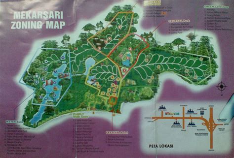 MEKARSARI FRUIT PARK in CILEUNGSI, West Java, INDO: 2. MAP OF MEKARSARI ...