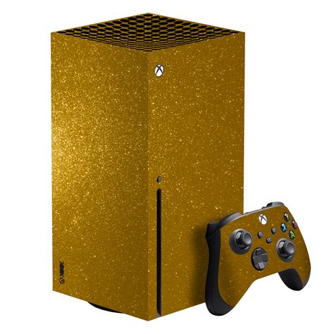 XBOX Series X DIAMOND GOLD Skin, Wrap – EasySkinz™