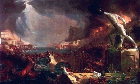 La caída del imperio romano – Thomas Cole ️ - Es: Cole Thomas