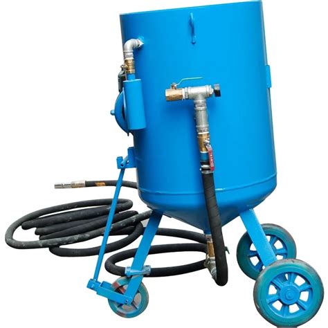 pressure sandblasting pot ,portable sand blast machine with blasting ...