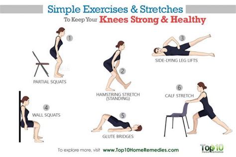 10 Simple Exercises and Stretches to Keep Your Knees Strong and Healthy ...