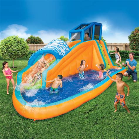 New Backyard Water Slide - Image to u