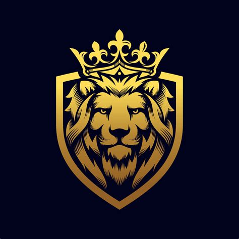 Luxury Golden Royal Lion King logo design inspiration 6735568 Vector ...