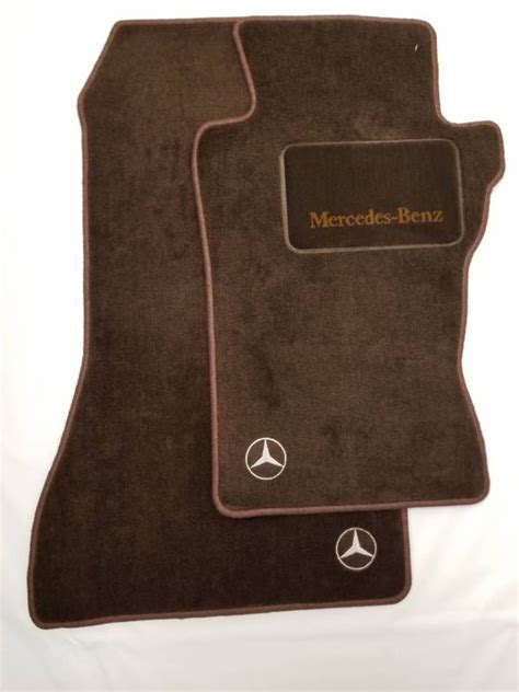 Performance Products® 224759 Mercedes® OEM Floor Mats, 4-Piece, Brown ...