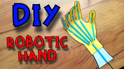 How To Make a Robotic Hand | DIY Paper Robot Hand | Science Project ...