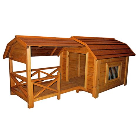 The Barn Large Outdoor Dog House | BaxterBoo