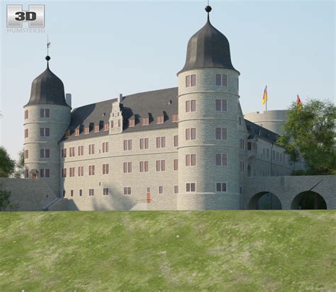 Wewelsburg 3D model - Architecture on Hum3D