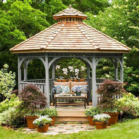 55 Cozy Backyard Gazebo Design Ideas | Beautiful backyards, Backyard ...