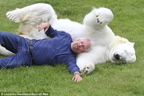 Best Friends Furever: Polar Bear & Man Have Incredible Bond | Featured ...