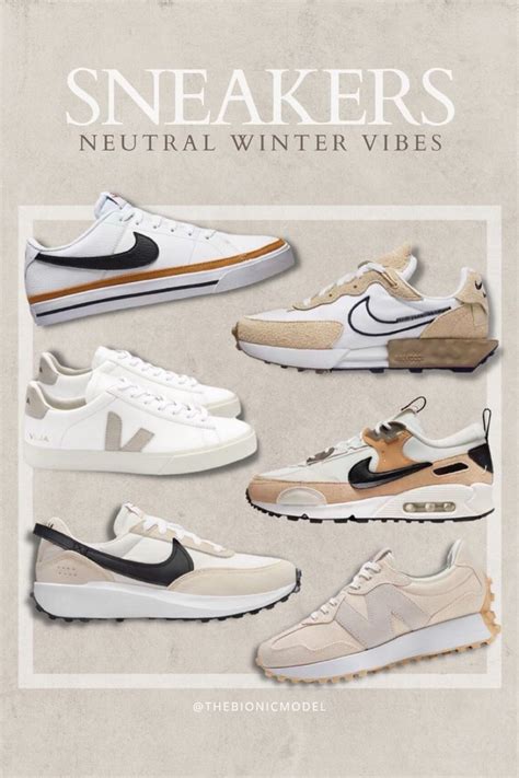 Trending neutral sneakers 2023 | Casual sneakers women, Trendy tennis ...