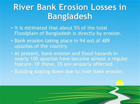 River bank erosion, its migration, causes