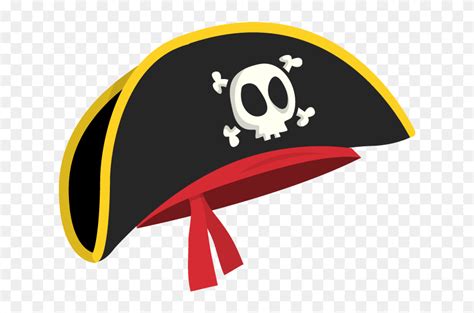 Icon Pirate Hat Black - Chapeu De Pirata Png Clipart (#5425306 ...