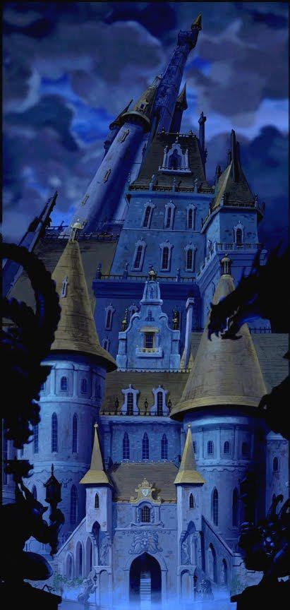 Animation Backgrounds: The BEAST's Castle | Beast's castle, Beast ...