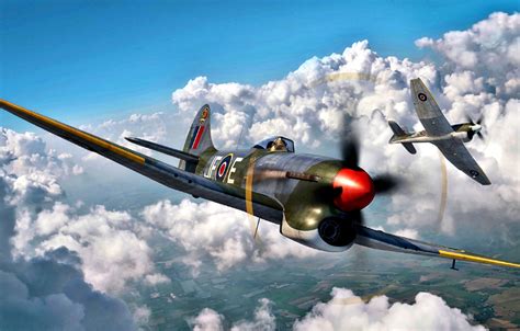 Pin by A Iw on Typhoon | Hawker tempest, Fighter, Fighter planes