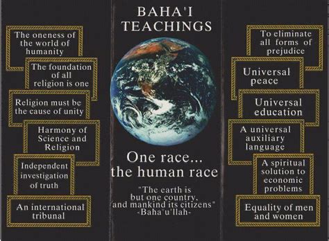 The Essential Teachings of the Baha'i Faith