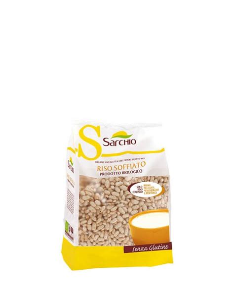 Gluten Free Puffed Rice (Riso Soffiato S/ Glutine) (200gr.) by Sarchio ...