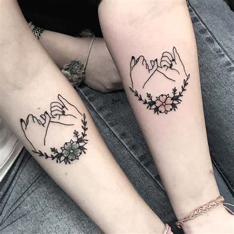 63 Cute Best Friend Tattoos for You and Your BFF - StayGlam