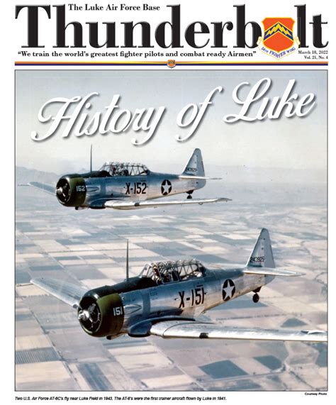 Thunderbolt History of Luke AFB Digital Edition - March 18, 2022 - The ...