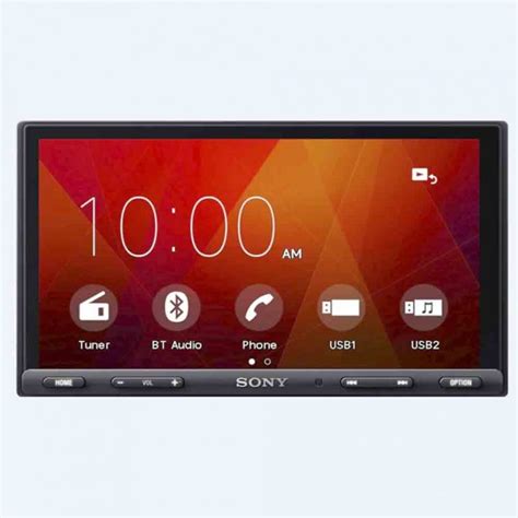 Sony XAV-AX5000 7” Apple Car Play, Android Auto, Media Receiver with ...