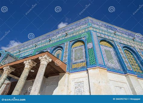 The Dome of the Rock on the Temple Mount Stock Image - Image of holy ...