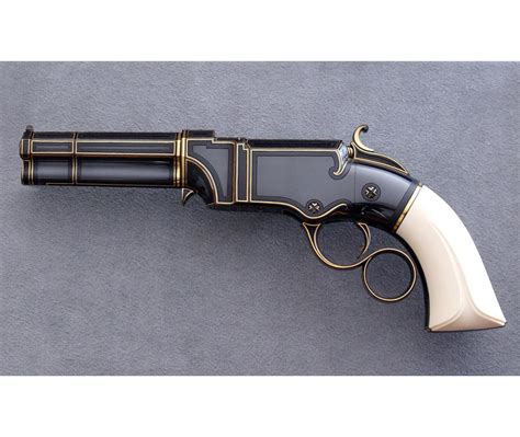 A Volcanic Repeating Arms lever-action pistol (patented 1854 ...