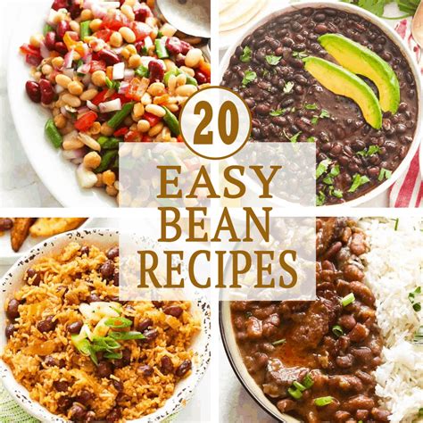 20 Easy Bean Recipes - Immaculate Bites