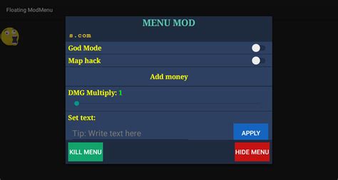 Template Menu [Free] for Mod Menu Il2cpp and other Native Games ...