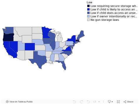 Secure Gun Storage Laws by State 2021 | Everytown Research & Policy