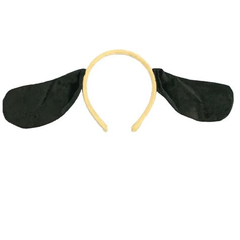 Children Boy Girl Animal Black Dog Ear Headband Hairband Kids Cosplay ...