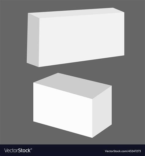 Blank box for design Royalty Free Vector Image