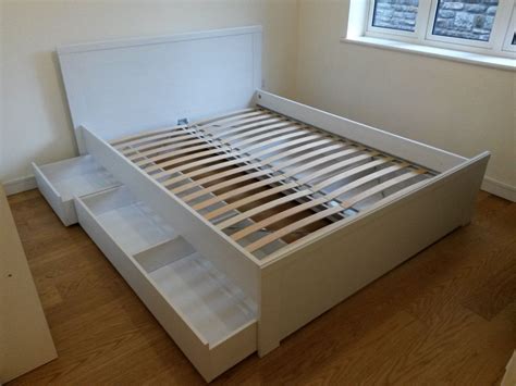 Ikea Double Bed With Drawers