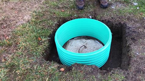 Installing Septic Tank Risers - DIY! - YouTube