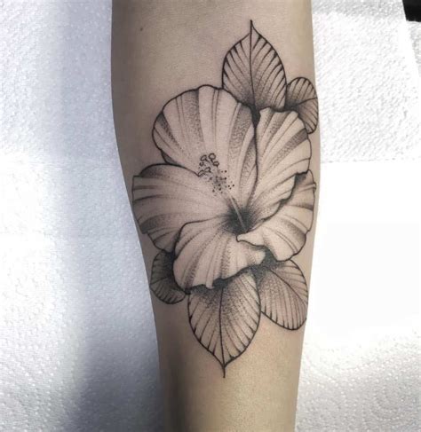 Details more than 86 hibiscus tattoo male best - vova.edu.vn