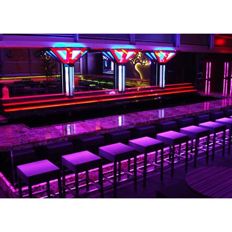 LED RGB Color Changing Under Bar Counter Lounge Night Club Recessed ...