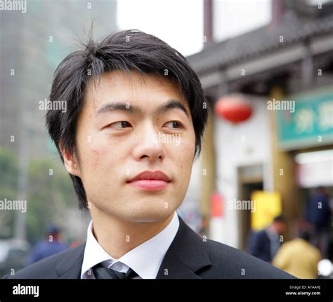 young man in Shanghai Stock Photo - Alamy