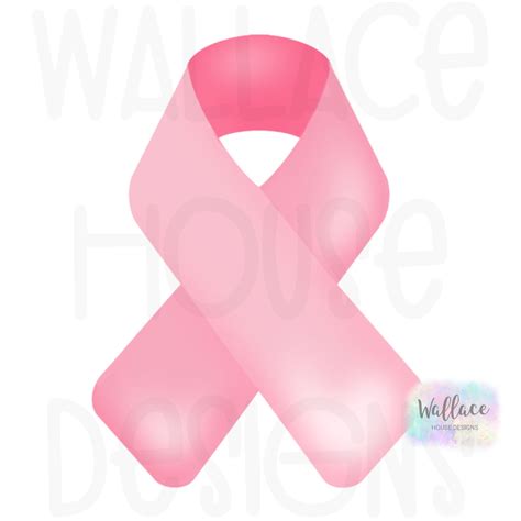 Pink October Awareness Ribbon JPEG – wallacehousedesigns