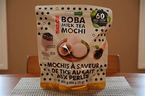 Costco Tropical Fields Boba Milk Tea Mochi Review - Costcuisine