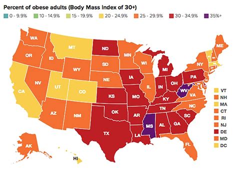 US Adult Obesity Rate by State, 2013 [os][1622x1189] (more in comments ...