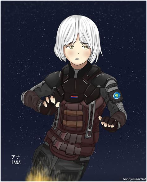 Iana 🇳🇱 | Rainbow six siege anime, Rainbow six siege art, Rainbow six ...