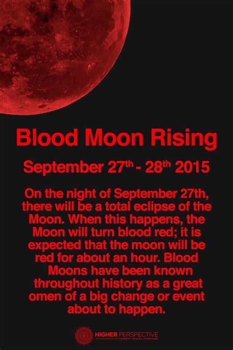 Be Ready For the Blood Moon on September 27 - Unstoppable Family