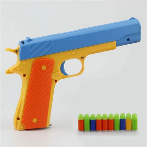 Colorful Cool Toy Gun With Soft Bullets The Best Toys for Children as ...