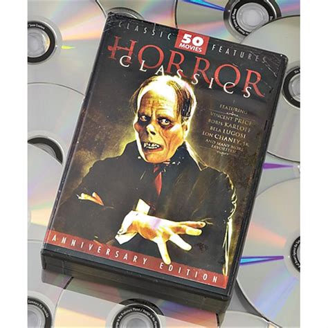 50 Horror Classics DVD Set - 172256, DVD's at Sportsman's Guide