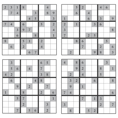 16 Sudoku - 10 Free PDF Printables | Printablee