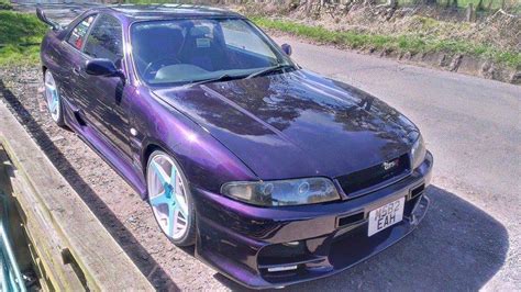 Ghost Pearl Violet Purple Nissan Skyline - Paint With Pearl