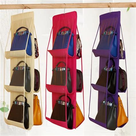 Aliexpress.com : Buy Urijk 6 Pockets Handbags Organizer Hanging Storage ...