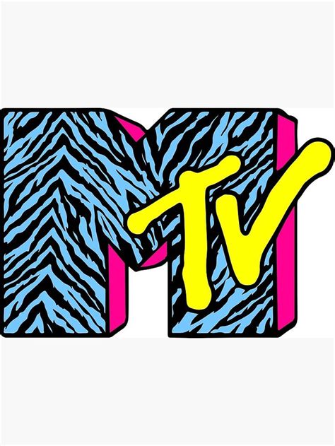 MTV 90s Logo Poster by Spider-Mayne in 2021 | 90s logos, ? logo, Mtv logo