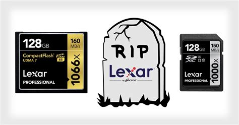 R.I.P. Lexar Memory Cards | PetaPixel