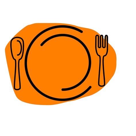 Dinner Plate SVG Vector, Dinner Plate Clip art - SVG Clipart