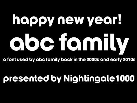 ABC Family by Nightingale1000 on DeviantArt