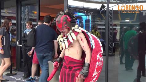 ESL One Frankfurt 2014 - DOTA 2 Bloodseeker cosplay - YouTube